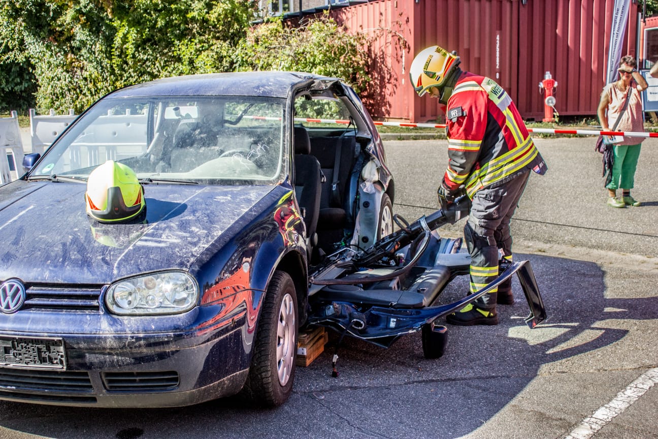 Technische Rettung mit hydraulischen Geräten